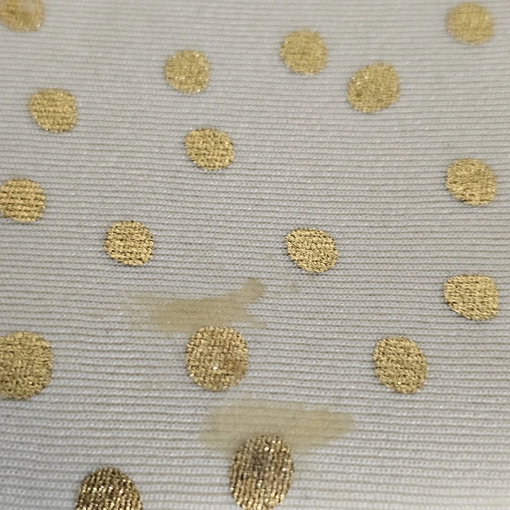 Dabney Lee Cream and Gold Polka Dot Laptop Sleeve - Picture 7 of 8